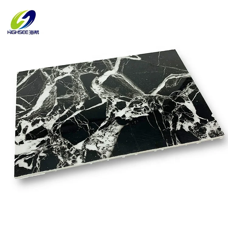 1220*2440*2MM3MM4MM5MM Marble Textured and Wooden Design PVC Sheet