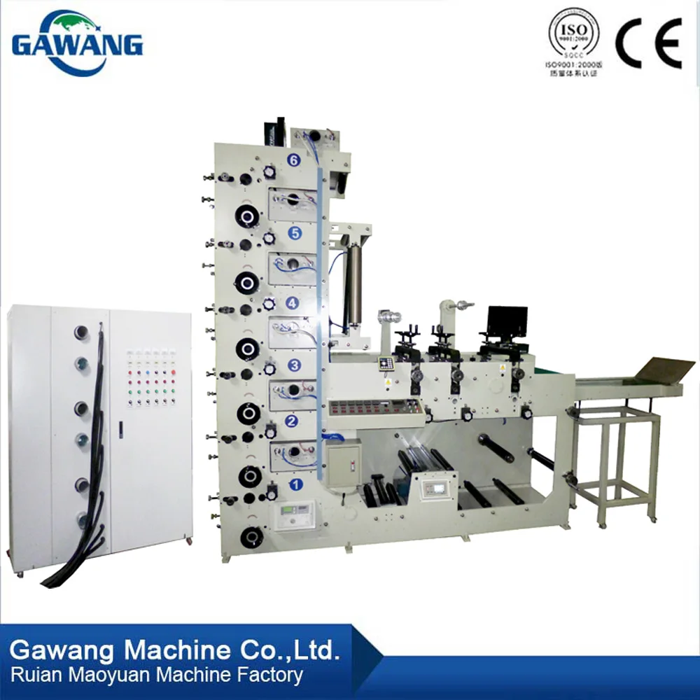 Reliable Quality And High Speed Aluminum Foil Label Printing Machine