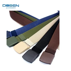 2019  Automatic Buckle Nylon Belt Male Army Tactical Belt Mens Military Waist Canvas  Cummerbunds Strap