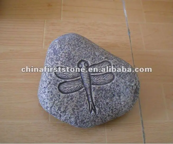 Landscaping Decorative Craft Engraved Pebble Stone FIRST Stone Natural Stone Home Decoration Garden Decoration SCULPTURE Animal