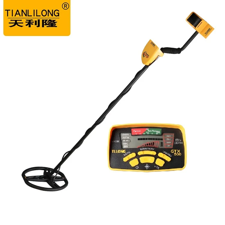 Max Depth 1.5m Earth Gold Deep Metal Detector Waterproof For Underground Treasure Silver Detection &Pinpointing