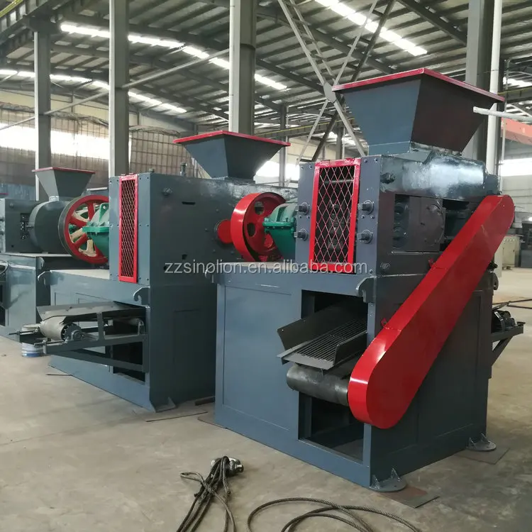 
New design hydraulic roller type mineral barbecue coal briquette machine / barbecue coal ball briquetting press machine factory 