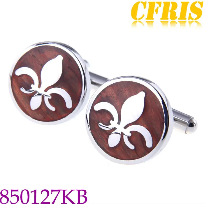 
Wholesale top quality wooden cufflinks for men party for shirt 