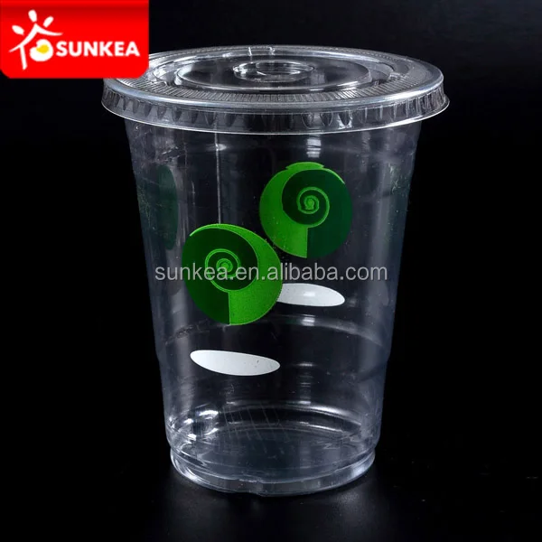 Disposable crystal clear plastic cups for export