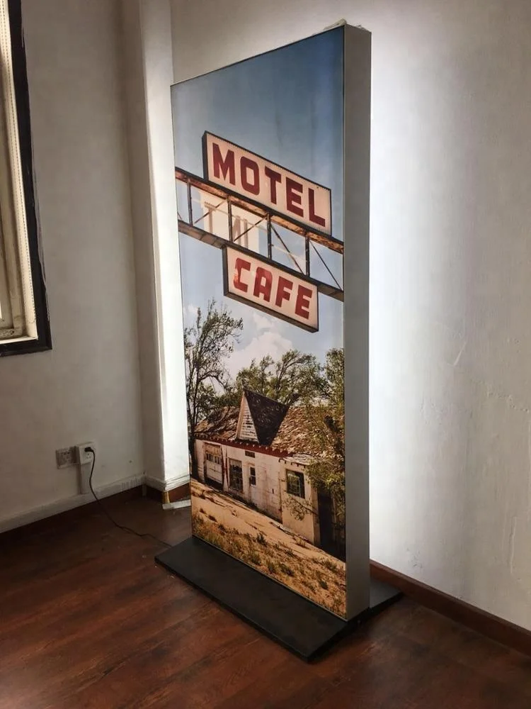 6FT Free Standing  Large Exhibition LED Light Box  for Advertising