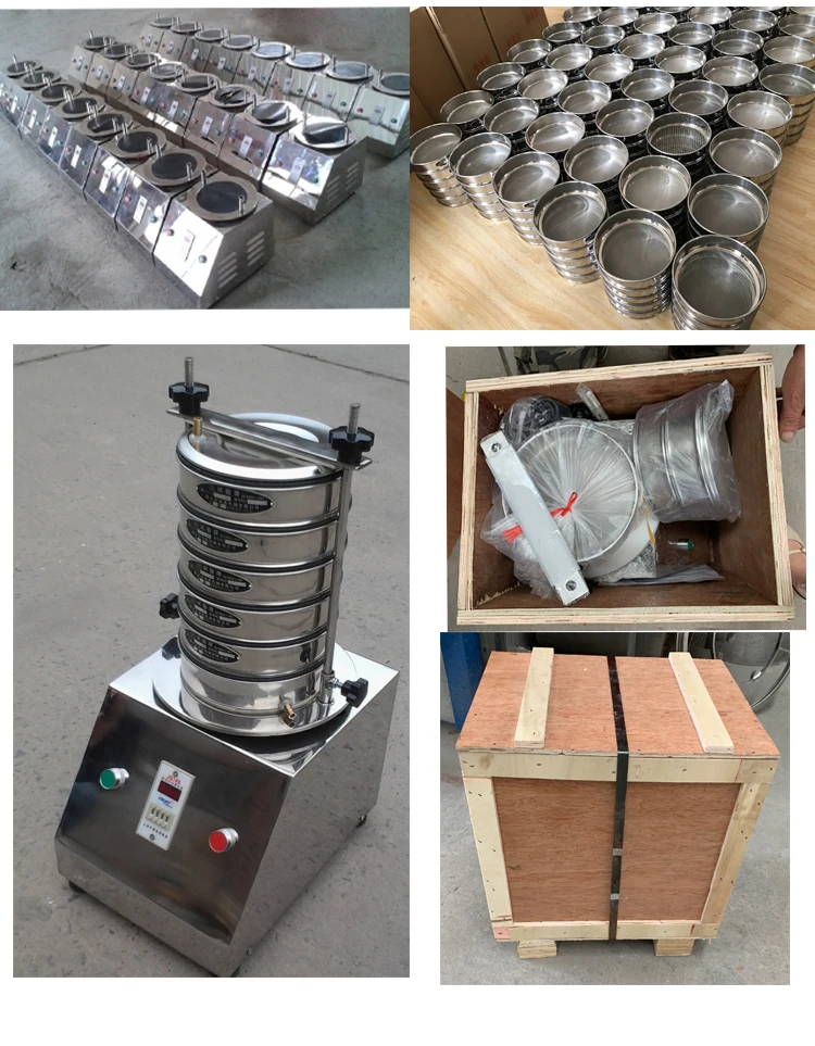 
laboratory Lab used standard soil vibration test sieve shaker screen machine 