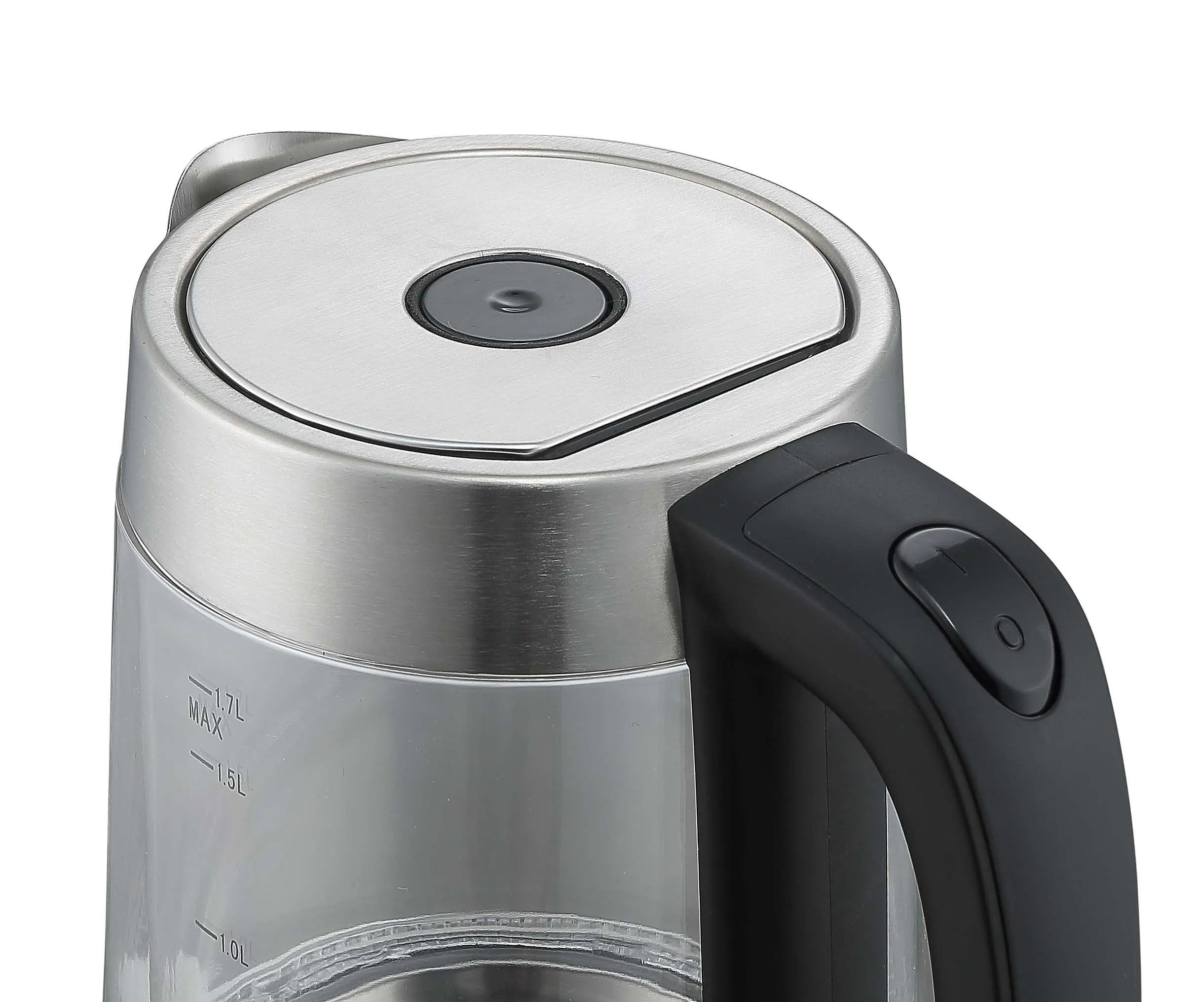 Home Appliances 1.7L Keep warm Electric Kettle Double Wall Glass Tea maker  Electric Tea Kettle