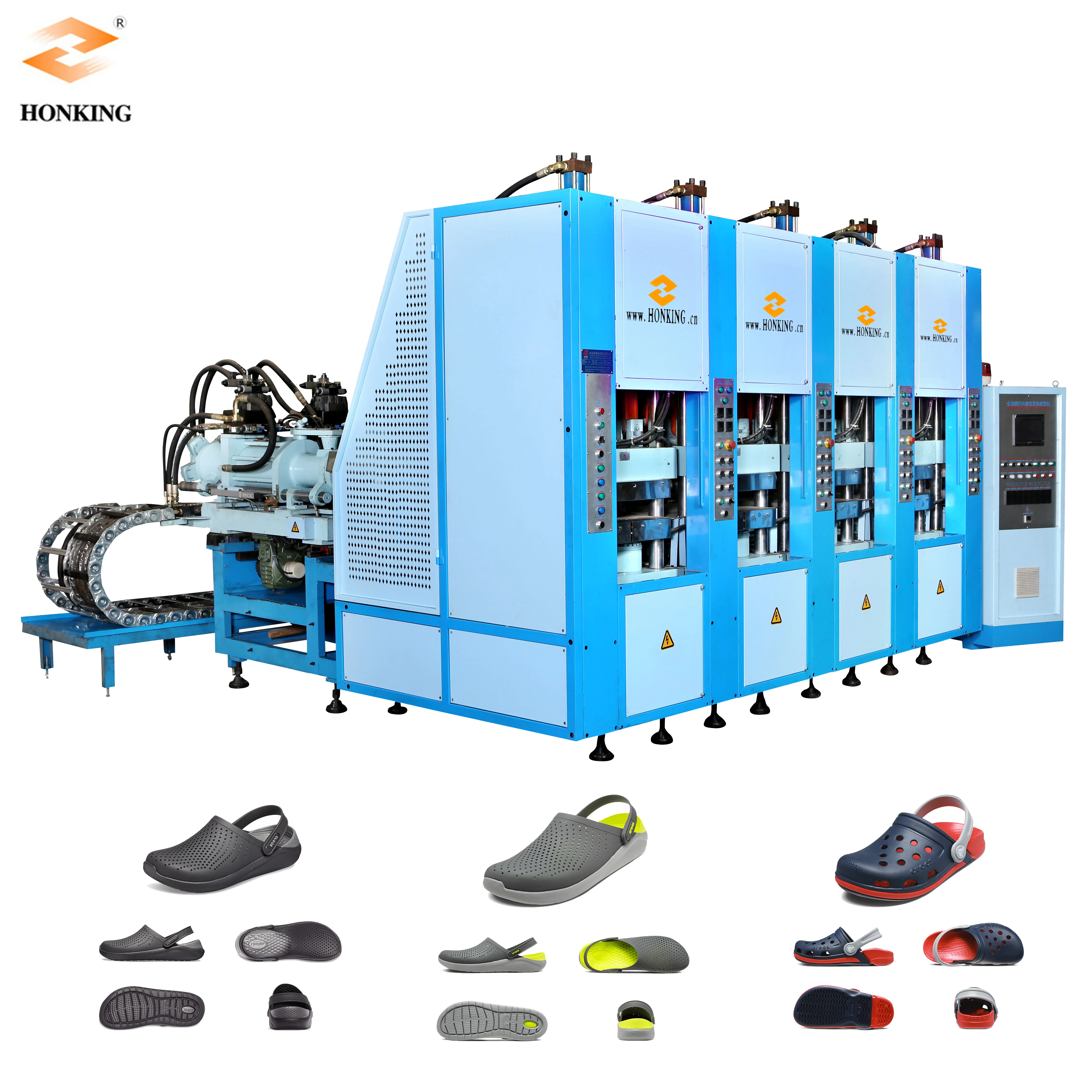 hm-128 Full antomatic EVA slippers making machine prices