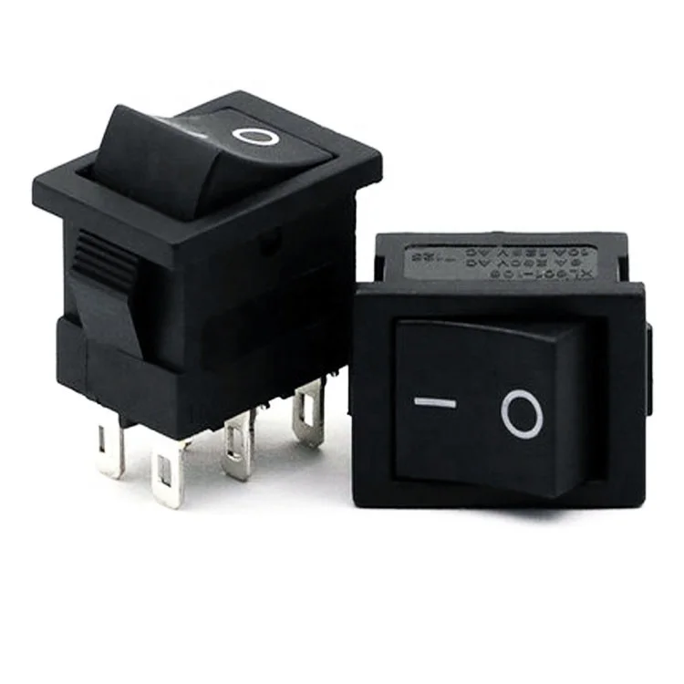 bjb 301small rocker switch t85  in white color 707  electrical rocker switches for electric fireplace