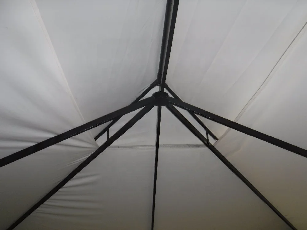 3x4m Deluxe High-grade Aluminum Frame Gazebo Aluminum, Gazebo 3x4