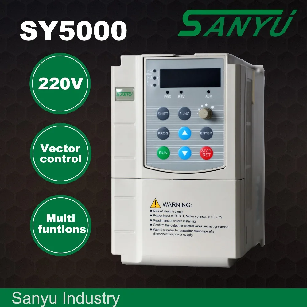  Sanyu 220V 380V 50Hz 60Hz variador de velocidad Variadores frecuencia cheap AC