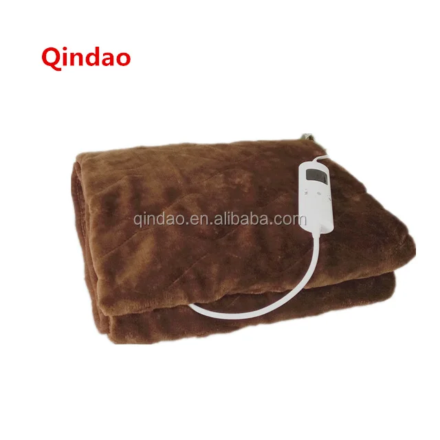 high quality flannel electric over blanket for sofa