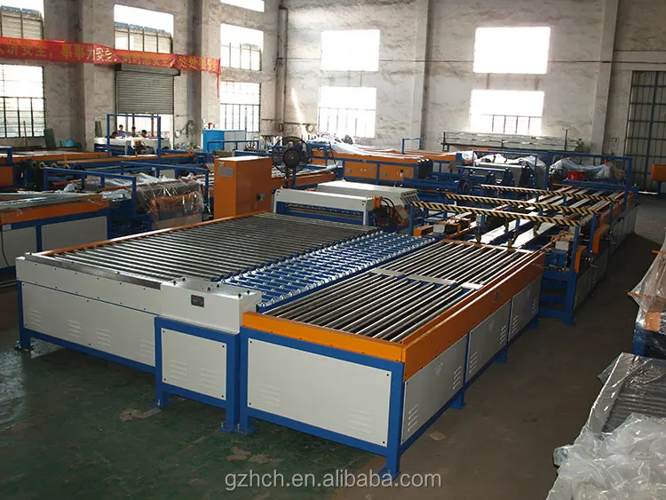 HVAC equipment duct auto Line VI , square duct manufacturing machine