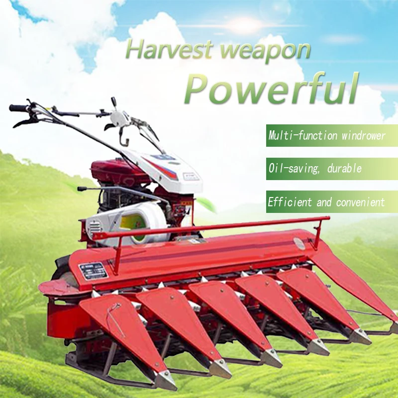 Best selling wheat harvester made in China a large number of stock
