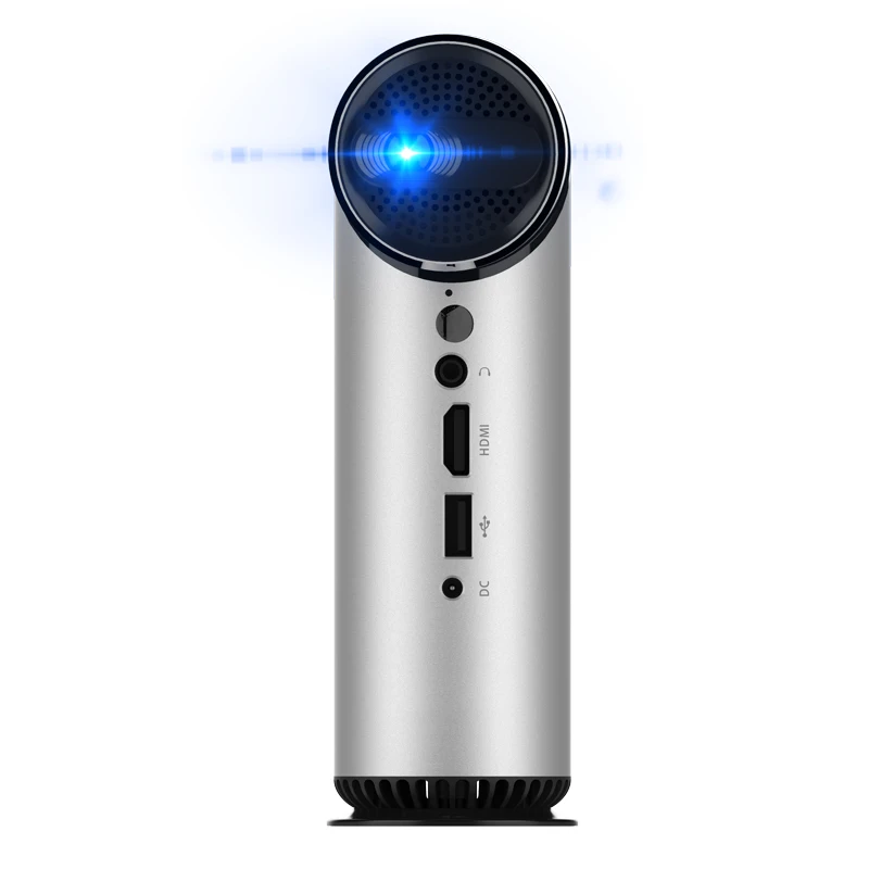 
Manufacturer Kixin 90 rotating degree full HD portable DLP wireless phone projector home theater pocket mini beamer 