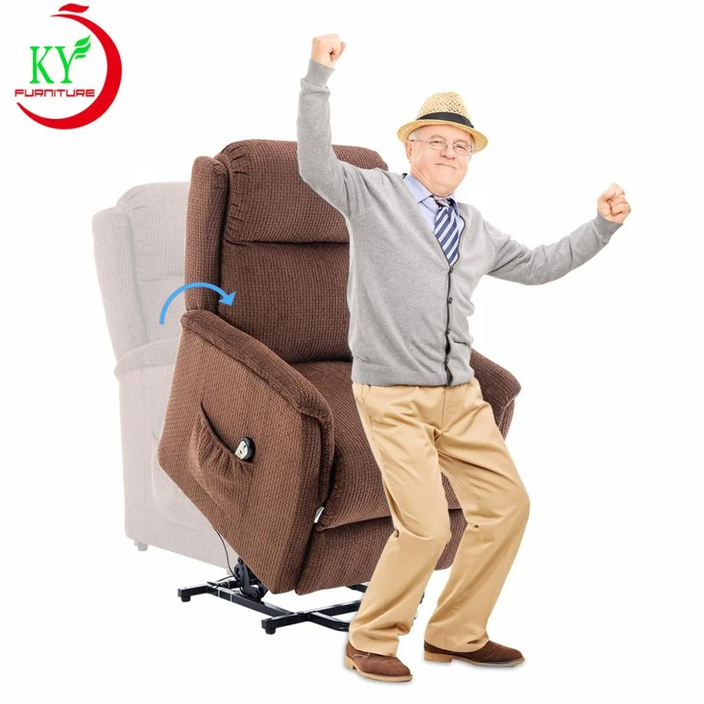 JKY Furniture Fabric Automatic Medical Power Lift Assist Elderly theater cinema Recliner Hospital Chair For Disabled sofa