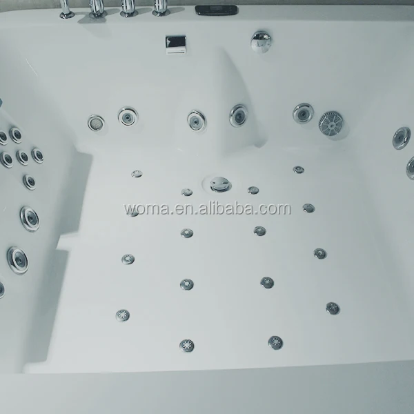 Q363 3 person acrylic massage bathtub hot selling bathtub whirlpool foshan manufacturer