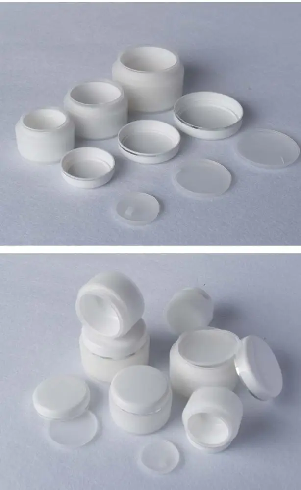 New product 15g 30g 50g plastic PP cosmetic double wall jar