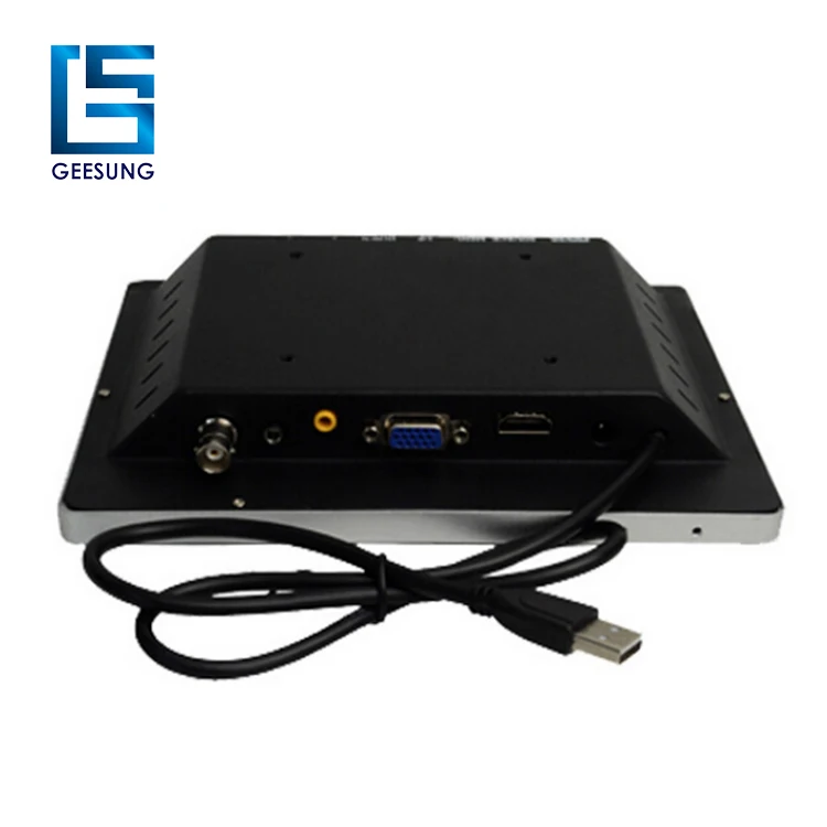 Пользовательские встроенный 10.1 дюймов емкостный сенсорный экран монитора