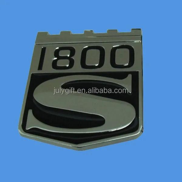 
customized enamel chrome auto emblems 
