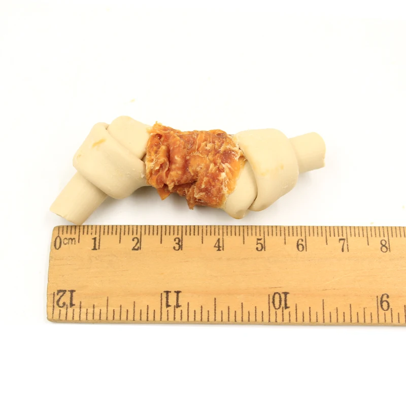 Молочный аромат, вязаный Уход за полостью рта, оптовая продажа костей для собак