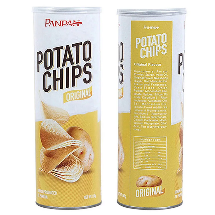 Panpan korea food tin food can delicious chips