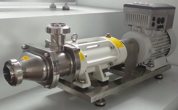 304/316 Food Grade Stainless Steel Twin Screw Pump Electric 2hp OEM Supported 2inch Outlet Vacuum Use Grease Mud Slurry Pumping