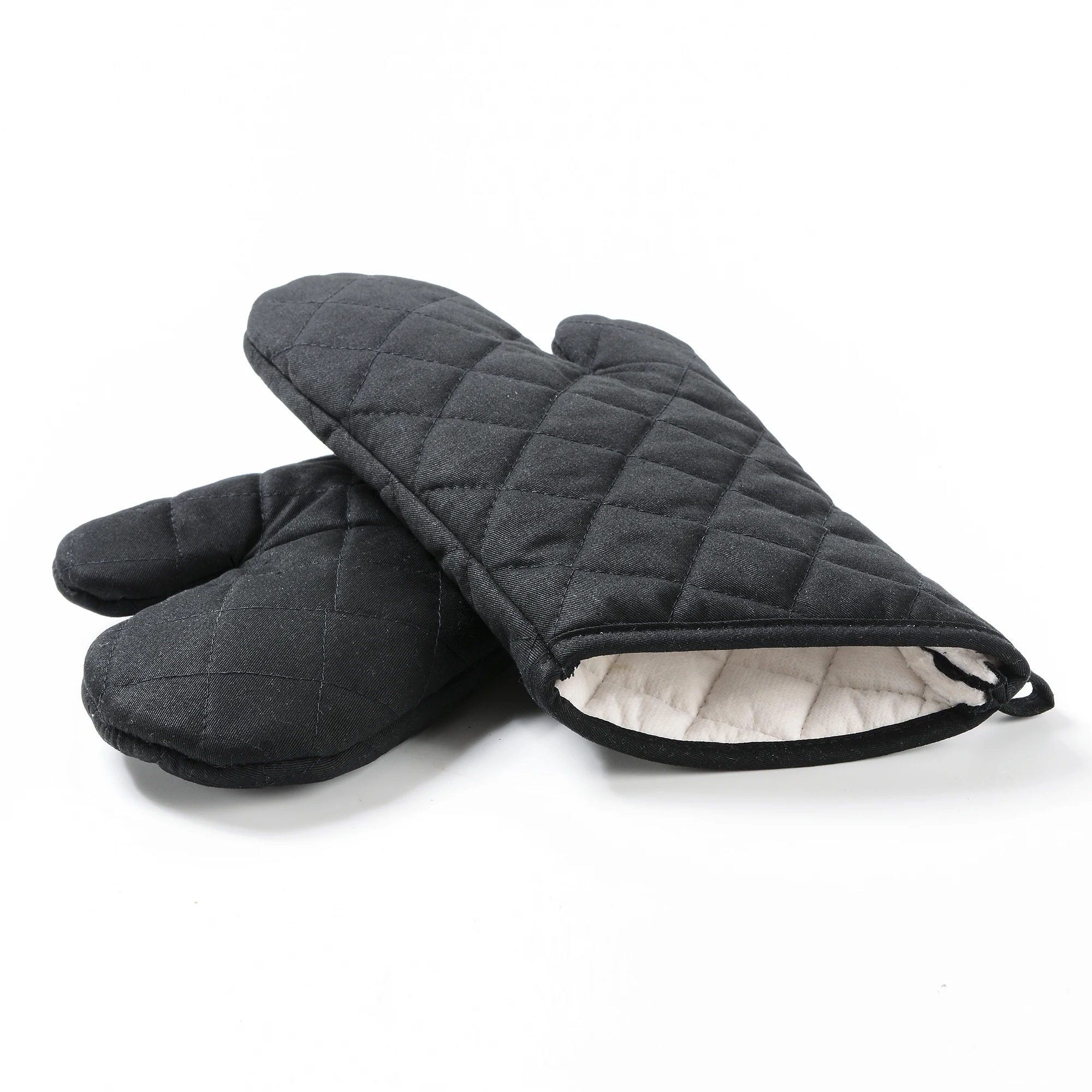 
Oeleky Heat resistant cotton oven gloves grill mitts 
