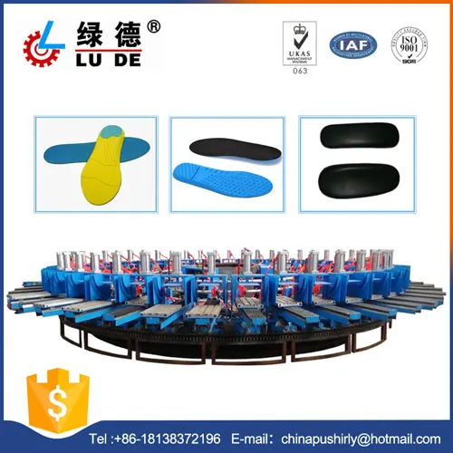 LD-605 automatic Footwear pu sole injection molding machine