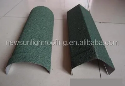 New Color Building Material Stone Coated Roofing Tiles Accessories