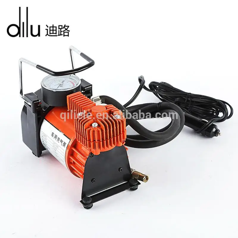 High quality mini electric 12v car tyre inflator direct drive air compressor pump