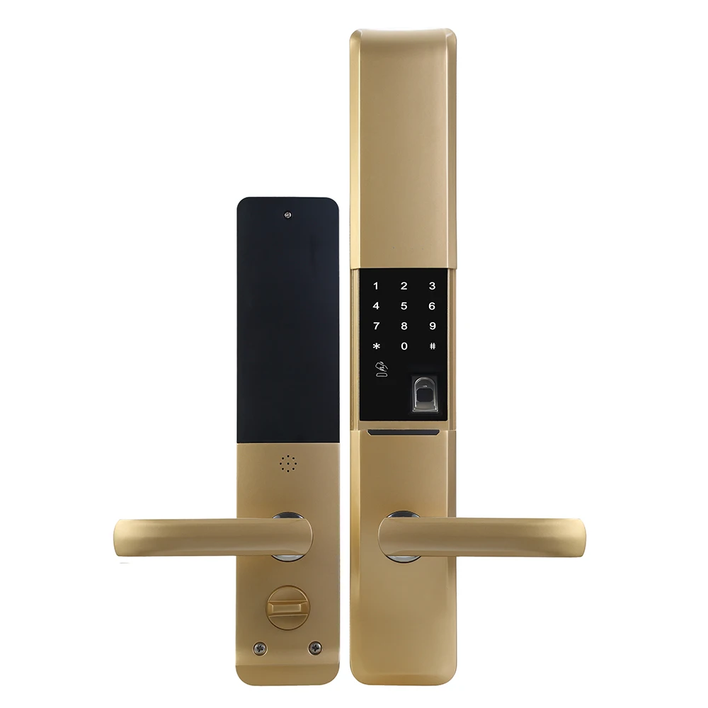 Advanced Smart Door Lock Fingerprint Double Sided Biometric Fingerprint Door Lock