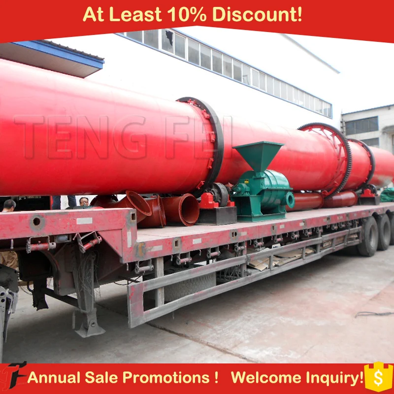 Industrial Sawdust Rotary Drum Dryer Price For Titanium Coal Manganese Ore Pyrite Cement Coal Wood Sand, Ore