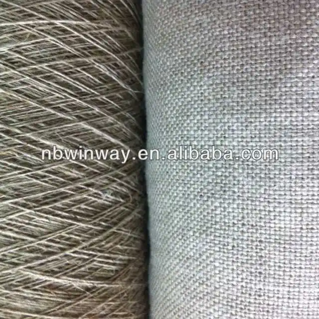 
Coarse Flax for weaving//nature color linen 