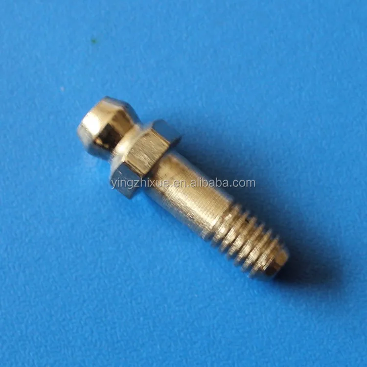 28mm long type grease gun nipple fitting alemtie m6 x 1 mm straight