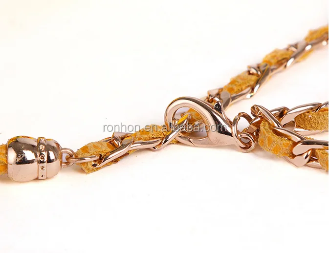 
2017 newest fashion slim ladies PU belt, ladies dressy belt with golden chain 