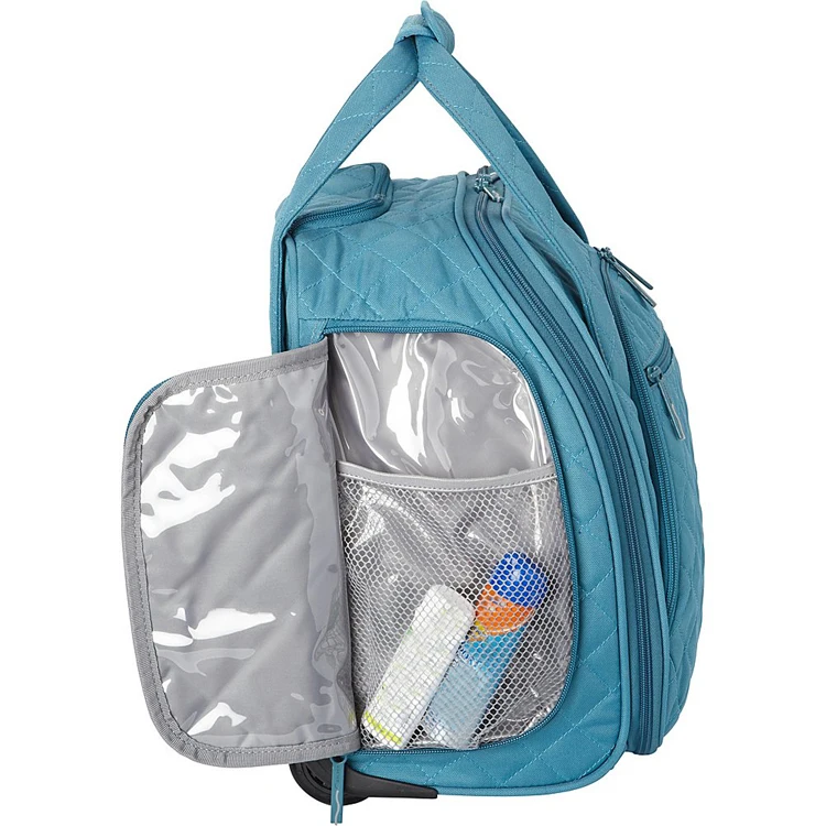 High Quality Rolling Under seat Travel Bag Carry-On luggage with wheels