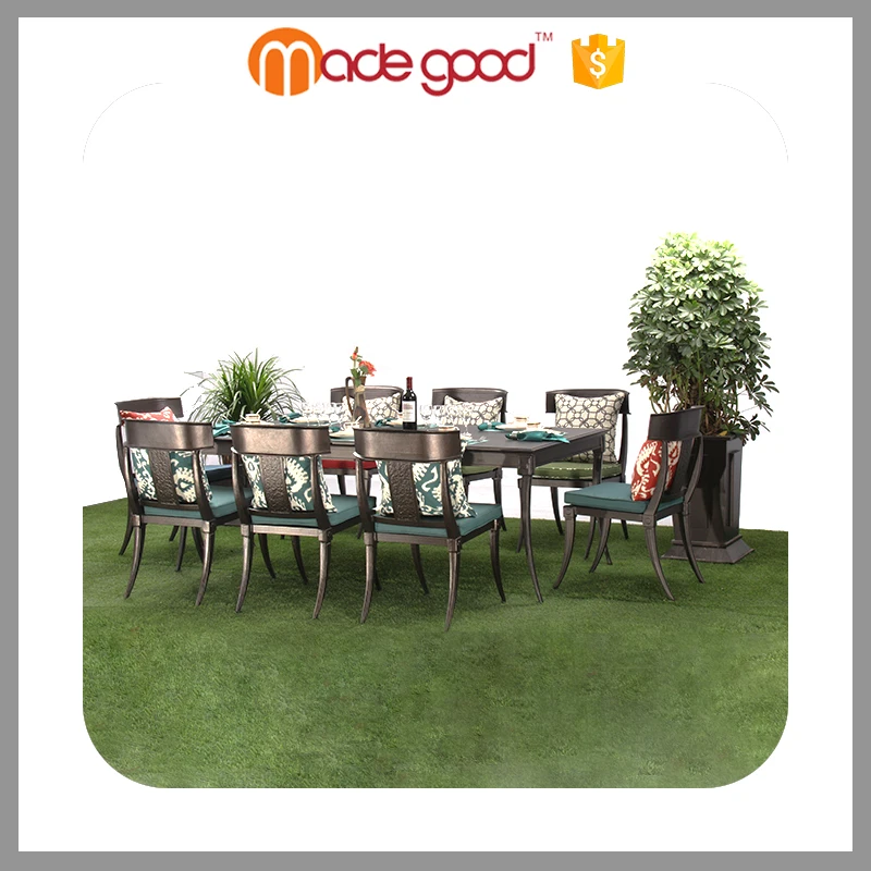 Madegood лучшие продажи индивидуальный дизайн высокого качества мебель для сада Открытый Настольный набор BK-098A