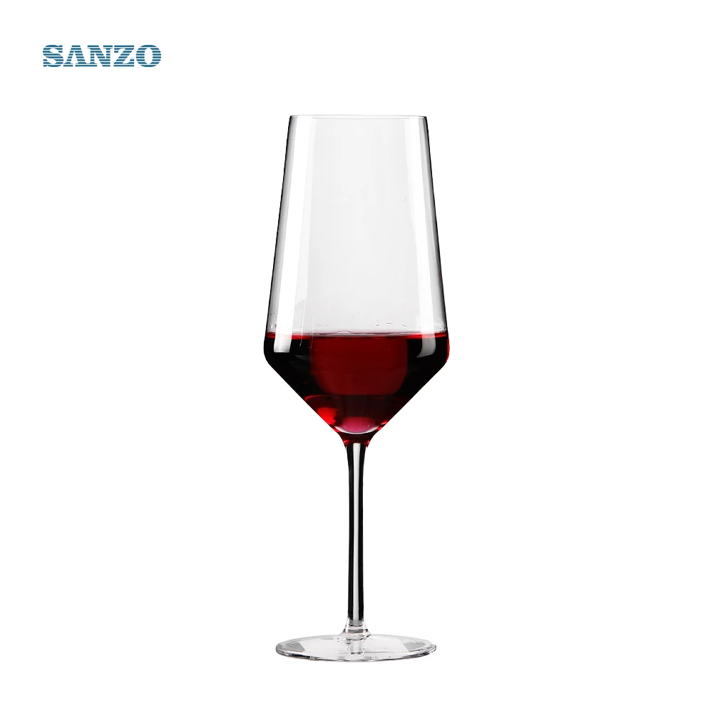 Высококачественный Небьющийся хрустальный бокал для вина на заказ с китайского завода S 900019