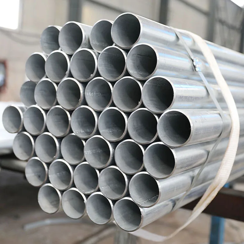 ASTM A53 A500 BS1387 Grade B Carbon Steel Pipe Galvanized