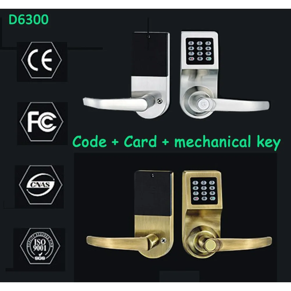
Digital keypad password code electronic door lock key code door locks 