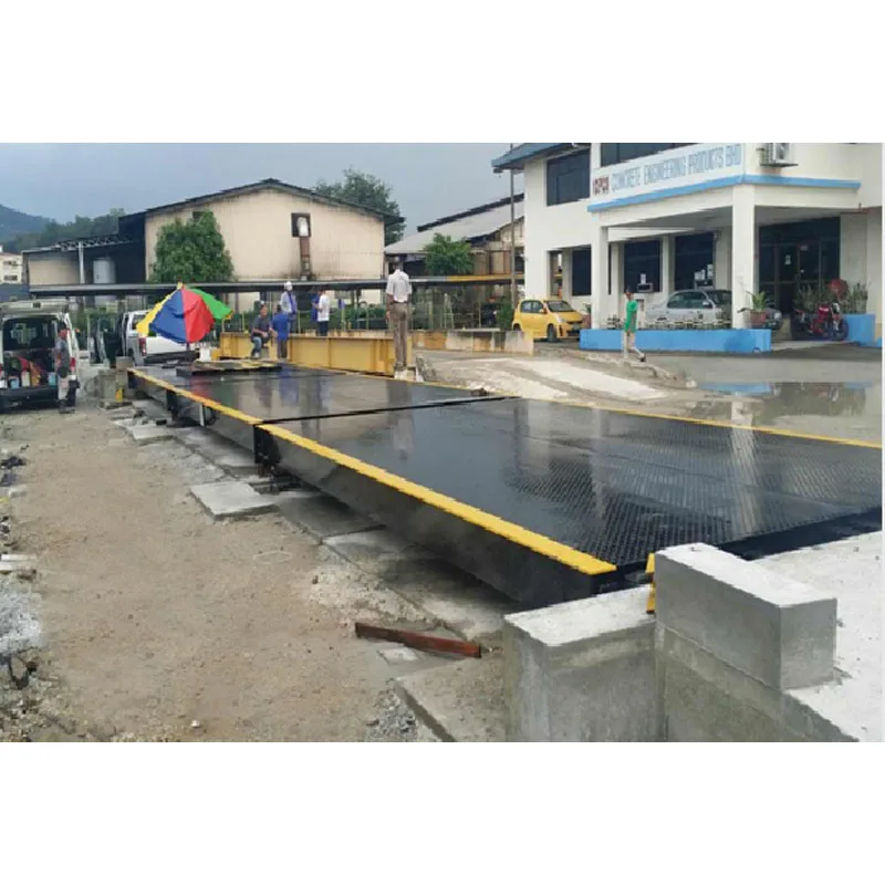 electronic 80 ton industrial concrete weighbridge/truck scale