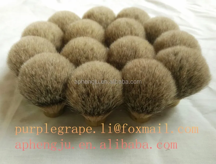 horse tail with different colour for paint brush