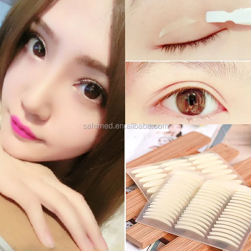 Sexy girl eyelid tape/Young girl eyelid tape/Opened girl eyelid tape