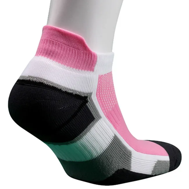 Wholesale New Design Sports Socks 100% Cotton Ankle Socks, Cushion Bottom Mens Soft Cotton Ankle Socks