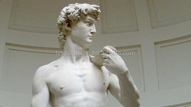Famous custom made stone figure sculpture marble statue of David Copperfield