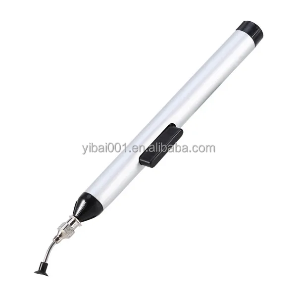 
FFQ 939 Vacuum Sucking Pen Pencil L7 IC Easy Pick Picker Up Tool 3 Suction Headers SMD SMT Hand Tool Temperature Sensor Chip 