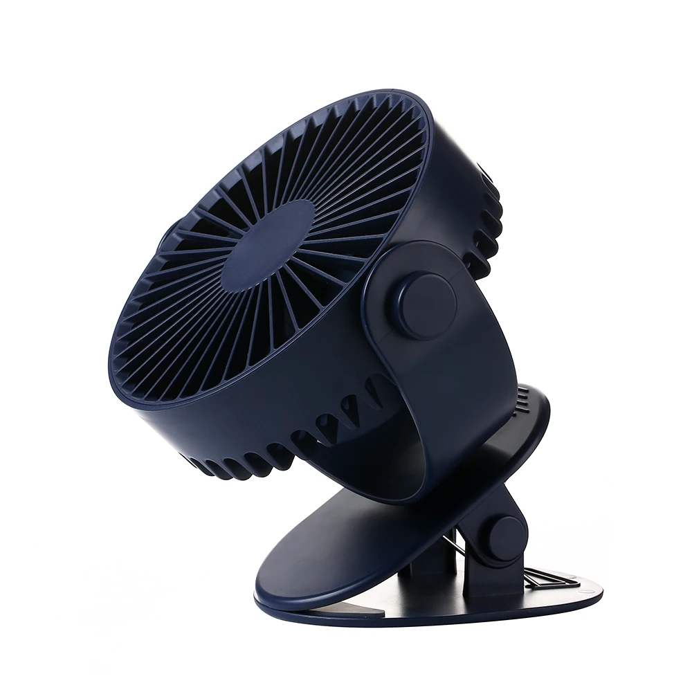 
Home Appliances Portable 360 Degree Oscillating Desktop Fan Rotatable Small Fan Rechargeable Mini Usb Clip Fan 