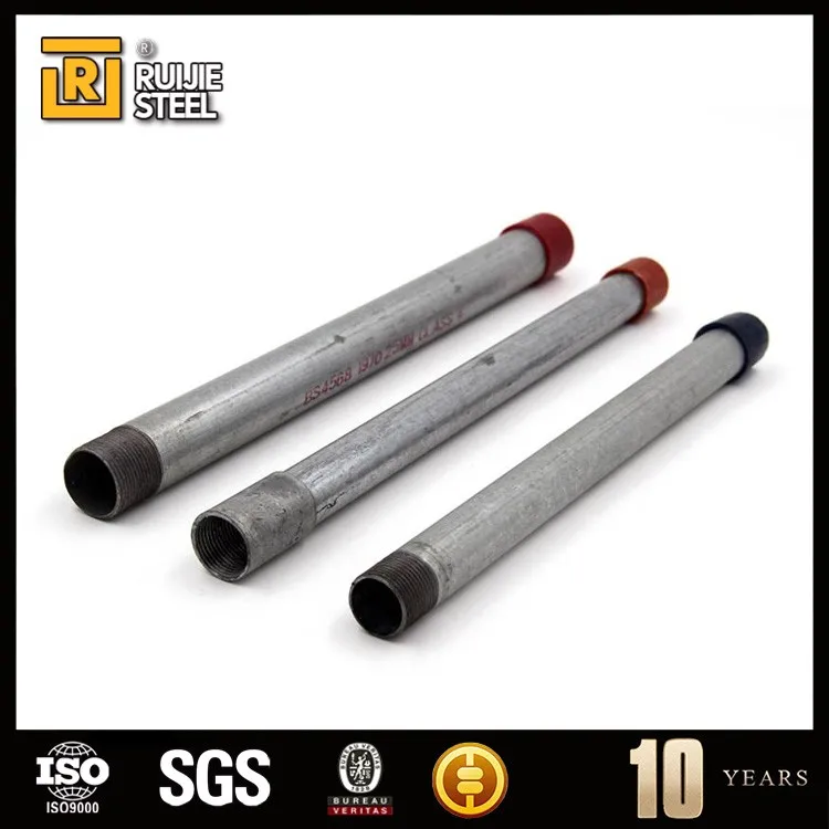 Оцинкованной стальной трубы, 2 дюймов оцинкованной стальной трубы, производитель оцинкованных электросварных труб