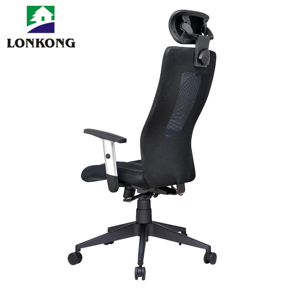 Fashion Sales Office Furniture Mesh Swivel Chairs Office With Arm Rest